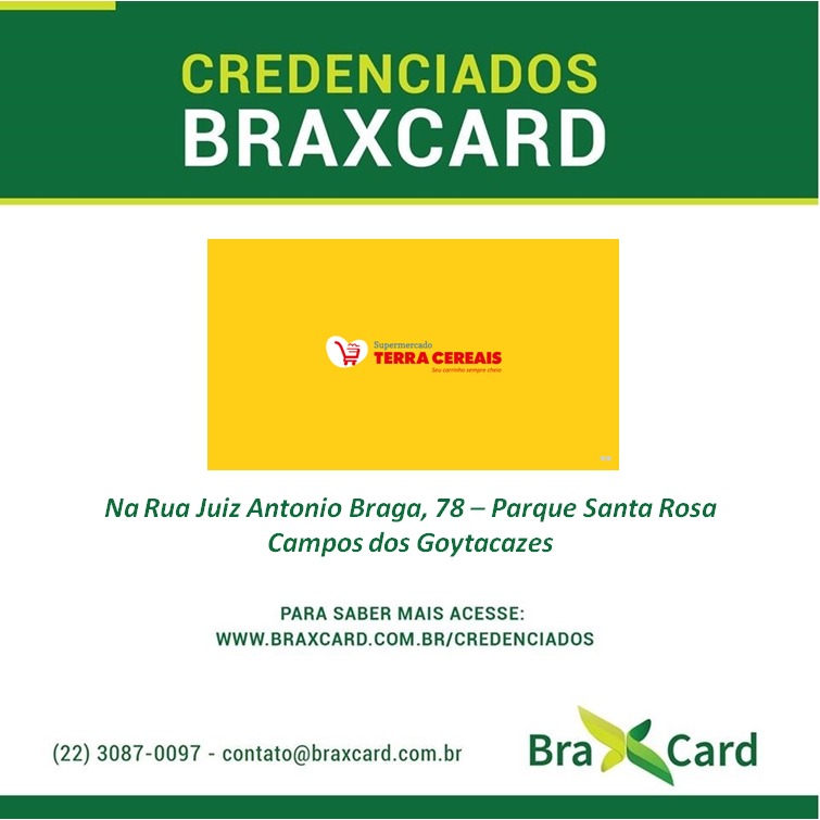 Novo Credenciado - Terra Cereais.jpeg